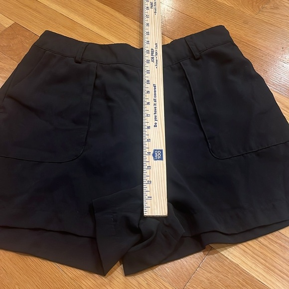 a.new day women’s black 100% polyester shorts size large . - Picture 4 of 10